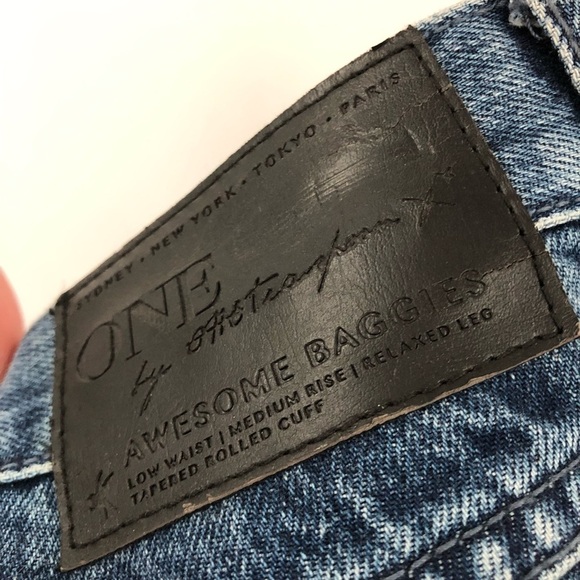 One Teaspoon 29x29 Awesome Baggies Destroyed Distressed Ripped 0640 Jeans blue - Picture 9 of 12